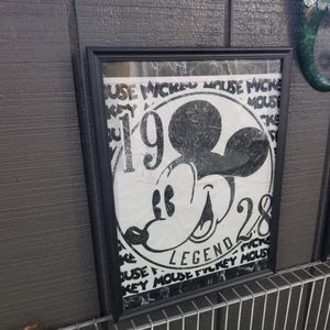 Disney's Mickey mouse framed picture
